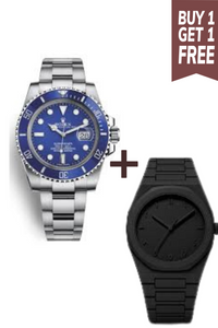 “Rolex Submariner & Black Aura Carbon Combo”