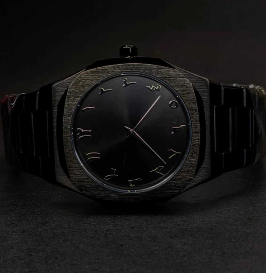 Black Aura in Stainless Steel