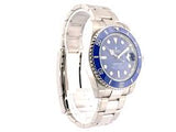 Rolex Submariner – Blue Dial | Full Silver Chain