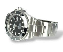 Rolex Submariner – Black &amp; Silver Dial | Full Silver Chain